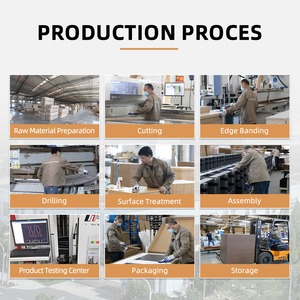 พื้นที่ทำงานทันสมัย2 4 6 <span class=keywords><strong>8</strong></span> 10คนสำนักงานพนักงานเวิร์กสเตชันโต๊ะพาร์ทิชันโต๊ะทำงานแบบแยกส่วน - Product Image 6