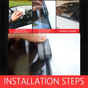 EPDM Chất Liệu Xe Cửa Sổ Cạnh Kính Chắn Gió Con Dấu Dải Ô Tô Bảo Vệ Dải Mái Cao Su Sticker Cho Xe Ô Tô Và Kính Chắn Gió - Product Image 5