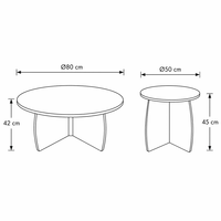 Vente en gros : Meuble moderne, durable, écologique et minimaliste en panneaux de bois à texture marbre double, avec pieds en métal en X et verre fritté à niveaux