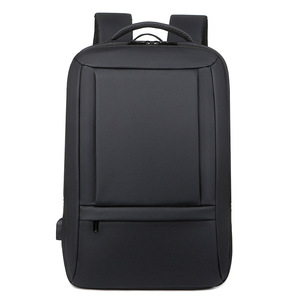 Mochila DE ORDENADOR DE NEGOCIOS avanzada para hombres con logotipo impreso en la espalda doble forro de PVC impermeable elegante al por mayor para estudiantes - Product Image 1