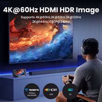 Station d'accueil UGREEN Steam Deck 9 en 1 USB C, station d'accueil 4K60Hz HDMI RJ45 10Gbps pour Steam Deck Rog Ally X Legion Go, support pliable