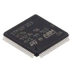 Microcontroladores STM32F103VCT6 LQFP-100 ARM - MCU de 32 bits Cortex M3, 256kB Flash, 100 pines - Product Image 1