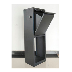 Buzón de Correo y Paquetería de Acero para Exteriores, Montado en Pared, con Recubrimiento en Polvo, Colores Personalizables, Construcción Duradera de Acero SPCC, Venta al Por Mayor - Product Image 2