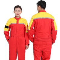 Vêtements de travail d'électricien réfléchissants de haute qualité LOGO personnalisé OEM vêtements de travail de combinaison antistatique d'ingénieur de puissance de réparation de véhicules