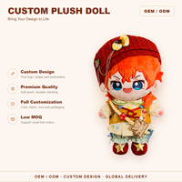 Poupée en peluche personnalisée CE CPC, figurine d'idole Kpop ou d'anime, jouet en peluche de 5 cm à 40 cm, fabrication OEM, vente en gros, créez votre propre design