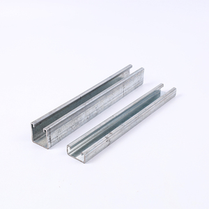 Nhà Máy Cung Cấp Pre-Mạ Kẽm Thép Nửa Khe Cắm Strut Kênh Đường Sắt Thép C Kênh Hồ Sơ - Product Image 2
