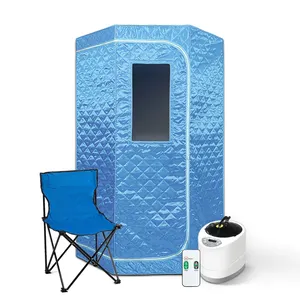 Saunaking Sauna Tent Portable Foldable Steam Wet Sauna Room SPA Whole Body Steam Sauna Box Room Tent