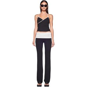 ชุดวอร์มผู้หญิงแบบสองชิ้น รุ่นคัสตอม 2026 ผ้าสแปนเด็กซ์โพลีเอสเตอร์น้ำหนักเบา ดีไซน์เรียบง่าย ระบายอากาศได้ดี เหมาะสำหรับฤดูร้อน - Product Image 4