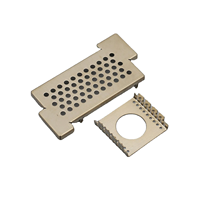 Boîtier de blindage EMI RF magnétique personnalisé ISO9001 pour PCB, en acier, avec tolérance de surface de précision 0,02 mm