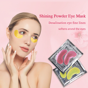 Vente en gros de patchs pour les yeux à base d'herbes biologiques de haute qualité pour éliminer les cernes, masque en cristal de collagène pour peaux sèches - Product Image 6