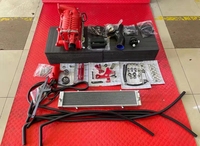 Kit Supercharger VT, Kit Supercharger Twin Screw VT, Kit Supercharger Belt Driven Baru untuk Toyota Fortuner 2.7L Mesin 2TR, Kompatibel untuk Mobil Toyota 2