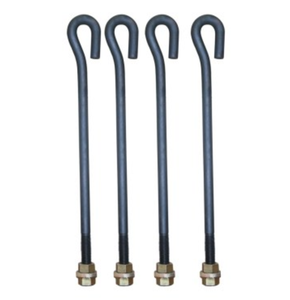 Pernos de Anclaje para Grúas Torre, Grado 5.8, Perno en Forma de 9, Proveedor al por Mayor de Repuestos para Grúas Torre - Product Image 1