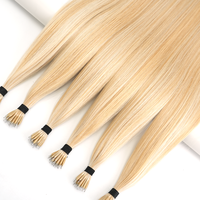 Extensions de cheveux russes Remy pré-collées Lanmuse en gros, pointe Nano Ring, qualité 12A, double tirage, pour salon de coiffure