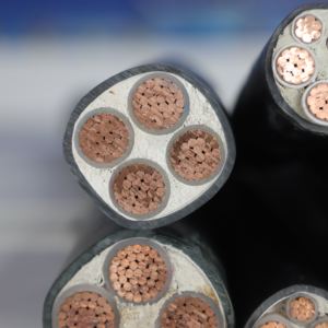 저전압 구리 2/3/4 코어 2.5mm 400mm Xlpe/pvc 절연 전원 케이블 4x4mm ² 구리 코어 PVC 피복 - Product Image 5