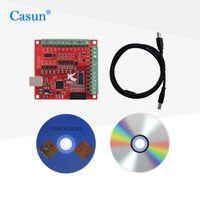 Carte de contrôle de mouvement à 4 axes avec interface pilote CNC USB MACH3 100 kHz, vente chaude