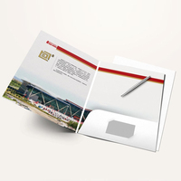 Logotipo personalizado Botón multibolsillo de negocios Cierres de cinta de doble cara Bolsillos sellados Organizador de documentos Bolsa de archivos Carpeta de documentos