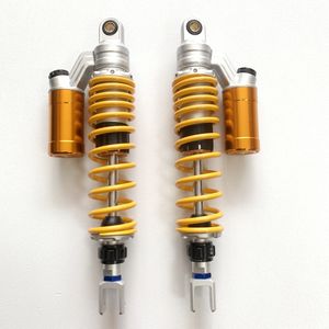 โช้คอัพหลังมอเตอร์ไซ<span class=keywords><strong>ค</strong></span>์ RFY 300MM 320MM 340MM 360MM สำหรับ Yamaha XMAX125 NMAX155 Honda <span class=keywords><strong>Pcx</strong></span> 125 150 สกู๊ตเตอร์ สีเหลือง - Product Image 2