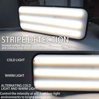 Lampe de détection de bosses de voiture à aspiration magnétique, lampe de nivellement pour réparation sans peinture, tube flexible en forme de serpent