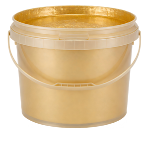 Pintura Ecológica con Brillo Dorado, Revestimiento Metálico de Lujo - Product Image 2