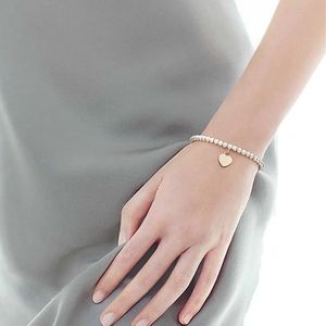 Xinfly - Joyería Personalizada de Oro Genuino de 18K para Mujer, AU750, Colgante de Corazón Real Puro, Cadena de Bolas de 4mm, Regalos para Fiestas - Product Image 5