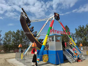 Precio de Fábrica, Mini Barco Pirata, Juego Infantil de Fibra de Vidrio para Interiores, Pequeño Barco Pirata para Exteriores - Product Image 5