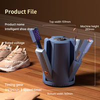 Hiver Ménage NOUVEAU Smart Slipper Chaussures de séchage chauffantes Désodorisant pliable Electric UV Boot Ski Shoes Dryer Machine