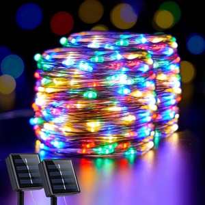 7/12/22/32M 100 LED String Lights <strong>Silver</strong> <strong>Garland</strong> Light Fairy Lights for Christmas Wedding Party Decoration <strong>Garland</strong> - Product Image 5