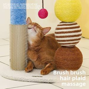 บ้านแมวแบบมีโครงปีนป่ายอเนกประสงค์ <span class=keywords><strong>Zeze</strong></span> ทนทานต่อการสึกหรอ ไม่หลุดร่วง ของเล่นแมวรูปยีราฟสุดชิค พร้อมที่ลับเล็บในตัว - Product Image 4