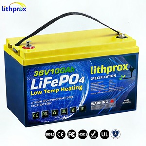 Batterie 36V 100AH Grade 6000 Lithium à décharge profonde avec BMS intelligent, Bus CAN, Terminal CE RoHS IP67, OEM ODM LAF36100 Lifepo4 pour VR, Garantie 10 ans - Product Image 4