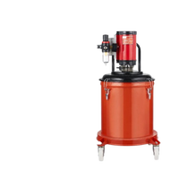 Pompe à graisse pneumatique premium 35L 60 MPa et distributeur de lubrifiant avec pistolet à graisse à air comprimé pour machines de fabrication