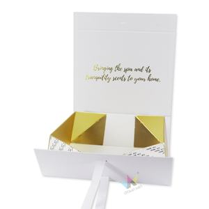Boîtes en carton pliables de luxe pour cadeaux de la Saint-Valentin, emballage standard pour envoi postal, avec fermeture magnétique, logo personnalisé, boîtes en papier Abaya - Product Image 3