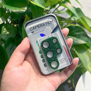 Lente de cámara de cristal con diamante para teléfono móvil, lente de cámara de teléfono, protector de lente para teléfono, <span class=keywords><strong>Samsung</strong></span> S22 Ultra S22 Plus - Product Image 1