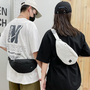 קיבולת גדולה גברים פאני חבילות מותאם אישית ספורט שחור מותן חגורת תיק ניילון חזה תיק לנשים - Product Image 1