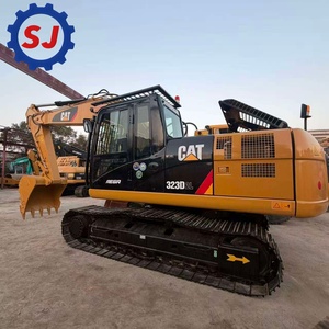Excavatrice hydraulique d'occasion CAT 323D2L d'origine japonaise, matériel de construction, excavatrice CAT 323D2L 23T d'occasion en bon état, en stock - Product Image 1