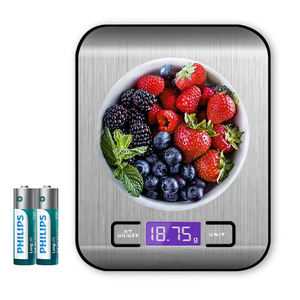 Balança Digital de Cozinha Changxie de Aço Inoxidável Antióleo e Antidigital, Multifuncional e Personalizada, Sucesso de Vendas, 5kg 10kg 1g - Product Image 1