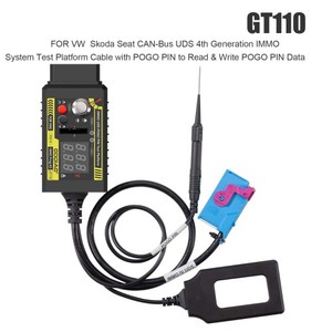 Plataforma de Prueba GT110 Plus GT111 OBD2 CAN-Bus con Lector de Códigos Pogo Pin para 3ª-4ª Generación para Emparejamiento de Llaves IMMO del Tablero - Product Image 2