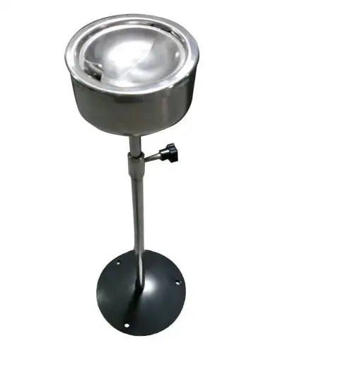Factory top quality 304 stainless steel outdoor lockable ashtray hotel smoking area ashtray stand up metal ashtray