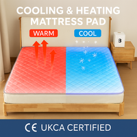 Système de refroidissement de lit - Matelas rafraîchissant et chauffant - Matelas à double température - Matelas pour les bouffées de chaleur