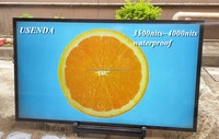 Tótem exterior de alto brillo Samsung TV exterior