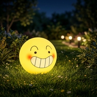 Lampe en forme de boule, coque extérieure en PE, rechargeable, CRI80, 6000K, lumière du jour, alerte, indice de protection IP65, utilisation intérieure/extérieure, télécommande, Halloween