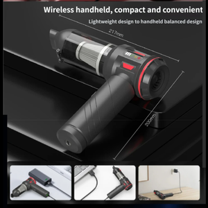 <span class=keywords><strong>Aspirateur</strong></span> sans fil 3 niveaux de vitesse 20000Pa, <span class=keywords><strong>aspirateur</strong></span> portable sans fil <span class=keywords><strong>puissant</strong></span> à batterie, mini <span class=keywords><strong>aspirateur</strong></span> de voiture sans fil - Product Image 4