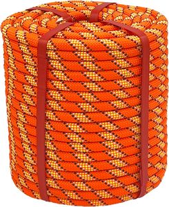 Corde d'escalade statique extérieure haute résistance 8mm 10mm 12mm 14mm en polyester/nylon pour escalade sur roche – Prix usine, vente chaude - Product Image 1