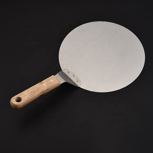 Supporto <span class=keywords><strong>per</strong></span> <span class=keywords><strong>piastra</strong></span> con manico in legno <span class=keywords><strong>per</strong></span> sollevatore <span class=keywords><strong>per</strong></span> dolci <span class=keywords><strong>per</strong></span> <span class=keywords><strong>Pizza</strong></span> e pane fatti in casa pala <span class=keywords><strong>per</strong></span> buccia <span class=keywords><strong>per</strong></span> spatola <span class=keywords><strong>per</strong></span> <span class=keywords><strong>Pizza</strong></span> in acciaio inossidabile da 10 pollici - Product Image 2
