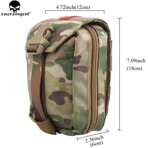 Bolsa Táctica de Primeros Auxilios Emersongear de Nailon, Kit Médico Molle, Bolsa Utilitaria para Paintball, Bolsa EDC - Product Image 3