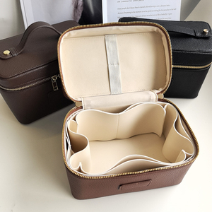 Grande trousse <span class=keywords><strong>de</strong></span> maquillage <span class=keywords><strong>de</strong></span> qualité avec séparateurs, boîte <span class=keywords><strong>de</strong></span> beauté pour femmes, trousse <span class=keywords><strong>de</strong></span> toilette multifonctionnelle avec fermeture éclair, boîte <span class=keywords><strong>de</strong></span> <span class=keywords><strong>rangement</strong></span> - Product Image 2