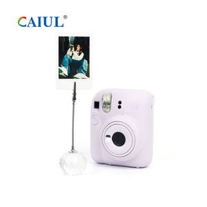 Caiul thiết kế ngay lập tức máy ảnh rõ ràng tinh thể hiển thị giá khung ảnh với clip cho Fujiflim Instax phim - Product Image 6
