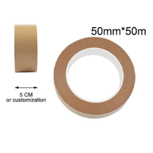 Tùy chỉnh thời trang thương hiệu OEM thiết kế in <span class=keywords><strong>logo</strong></span> giấy kraft băng cho đóng gói vận chuyển - Product Image 3