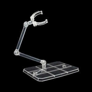 Support de figurine articulée en plastique transparent personnalisable, style mobilier moderne, impression sérigraphique, pour exposition uniquement - Offre Spéciale - Product Image 1
