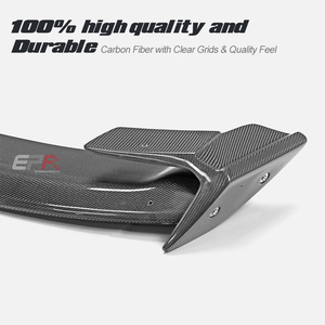 Aileron de toit en fibre de carbone poli pour FORD Mustang GT 350 Type 2015-2023 - Product Image 4