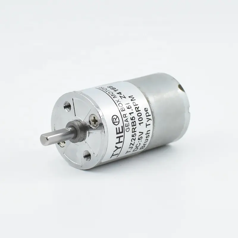 좋은 가격 TJZ25RB 소형 25mm 24 볼트 12v 6v 250 rpm 0.5w 높은 토크 dc 기어 감소 모터 인코더